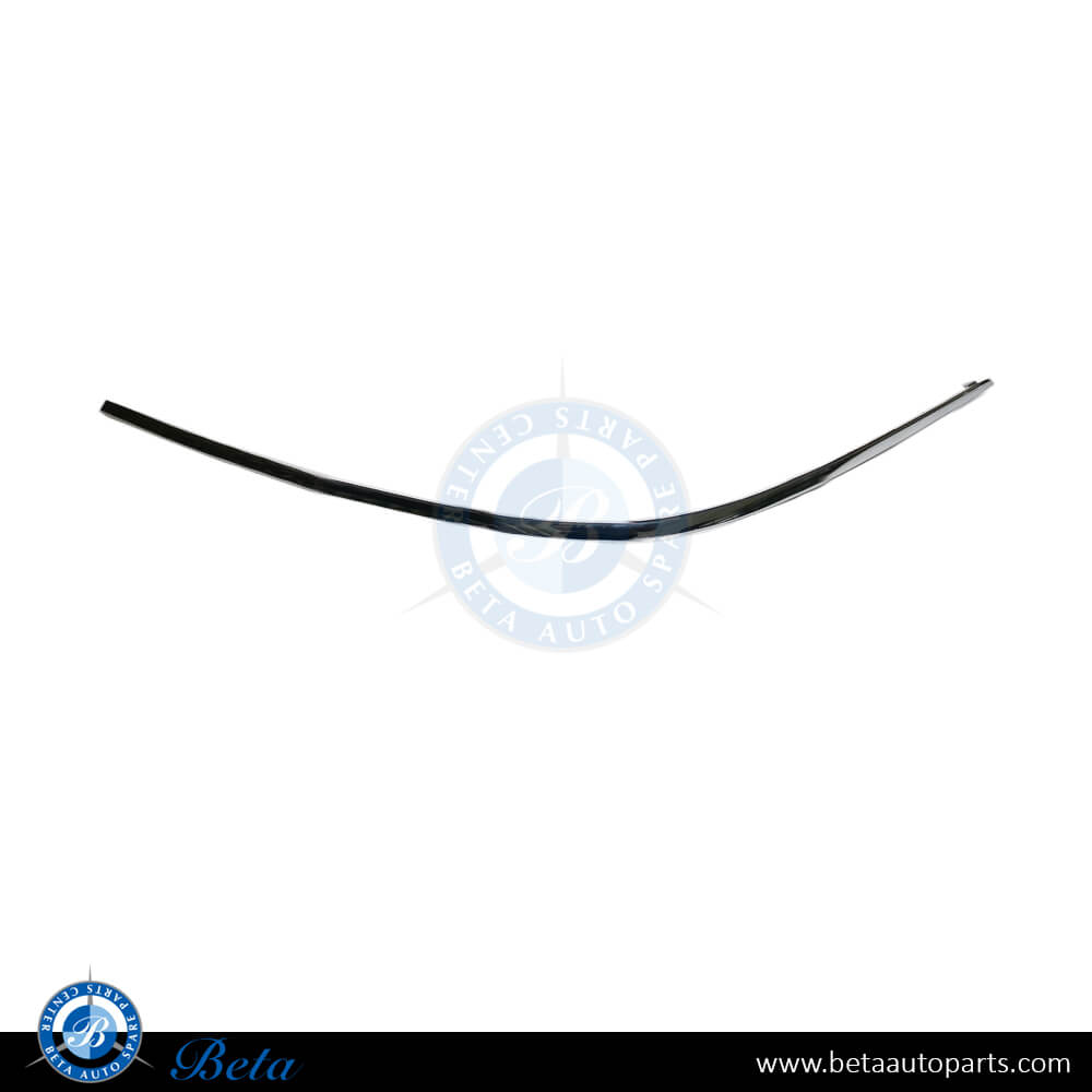 Left Side Front Bumper Chrome Moulding for Mercedes S-Class W222 2009-2013 models, Part Number 2218850121