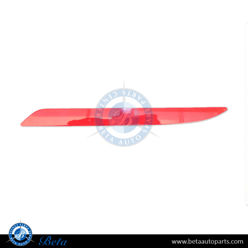 Left Side Rear Bumper Reflector AMG S63 for Mercedes S-Class W222 2013-up models, Part Number 2228200774