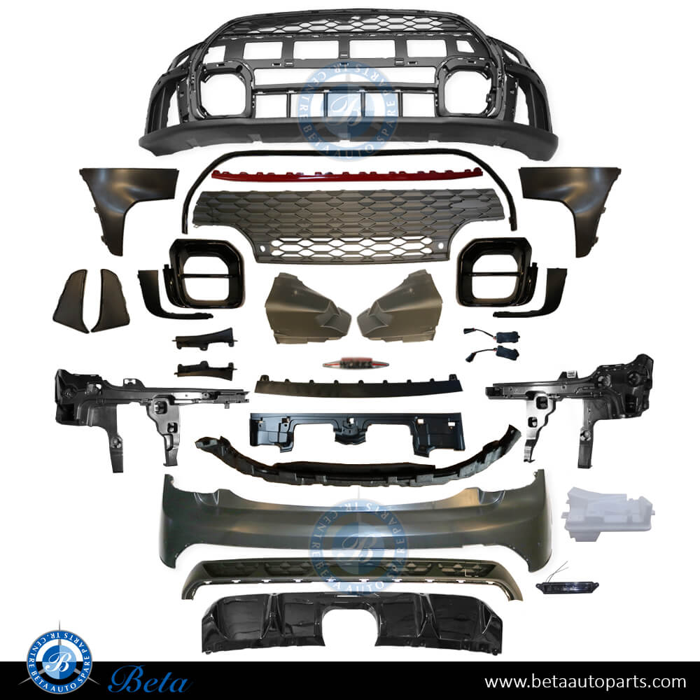 Body Kit JCW Look for MINI Hatch F55 LCI 2021-Up models