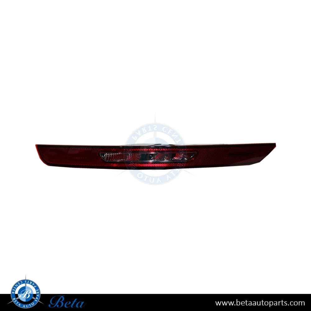Right Side Rear Bumper Reflector for Porsche Macan 2014-2018 models, Part Number 95B945726J