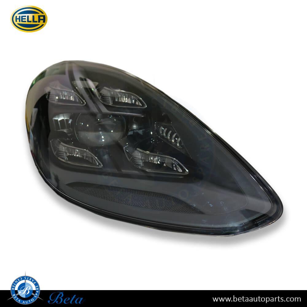 Right Side Headlamp LED for Porsche Panamera 2018-up models, Part Number 971941036J