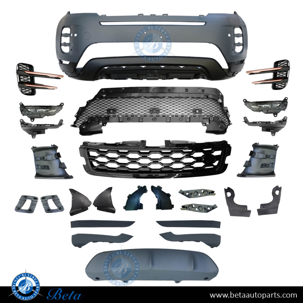 Front Bumper assembly R Dynamic for Range Rover Evoque 2019-Up models
