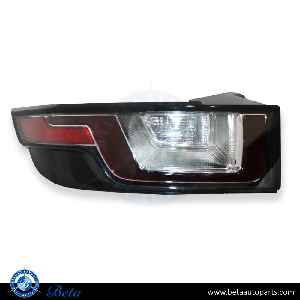 Left Rear Tail Light Assembly For Range Rover Evoque 2016-2018 – LED, Black Housing