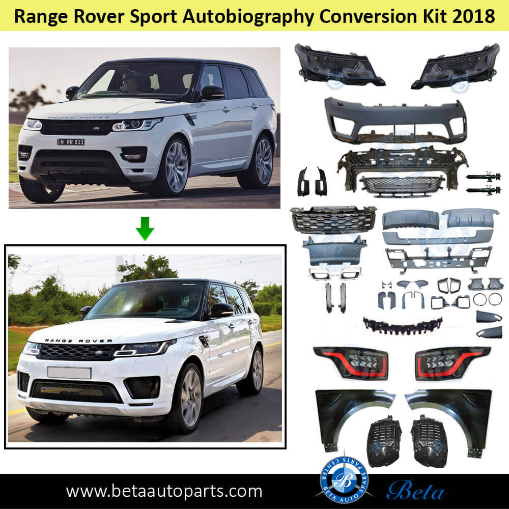 Range Rover Sport (2013-2017), Body Kit Conversion Upgrade to 2018 Aut ...