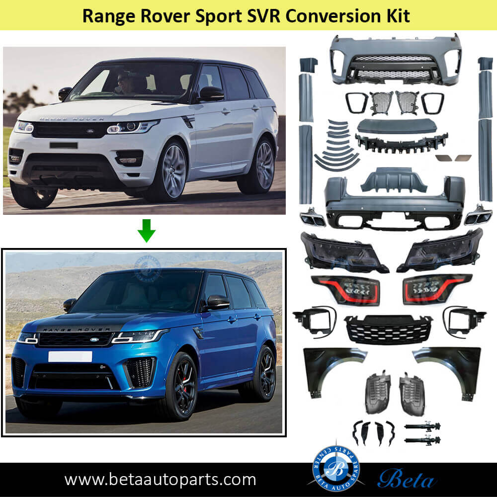 Range Rover Sport (2013-2017), Body Kit Conversion Upgrade to 2018 SVR ...