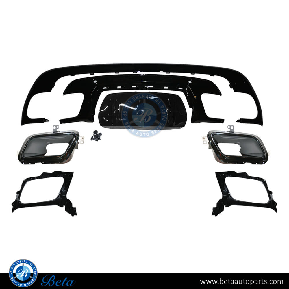 Range Rover Velar (2017-Up), Rear Diffuser R-Dynamic (Black), China ...