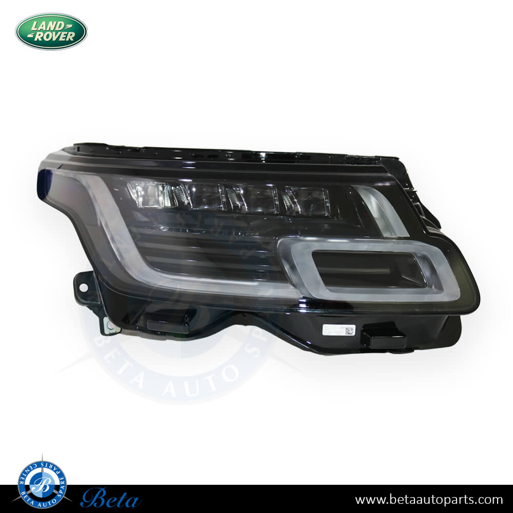 Right Side Headlamp for Range Rover Vogue 2018-up models, Part Number JK52-13W029-KF