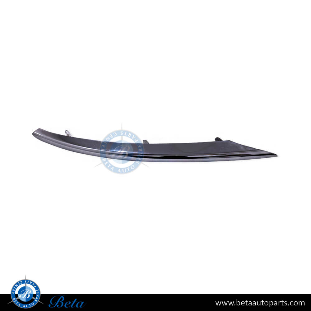 Front Bumper Chrome Moulding Rigth for Volkswagen Touareg 2008-2010 models, Part Number 7L6853242A 2ZZ
