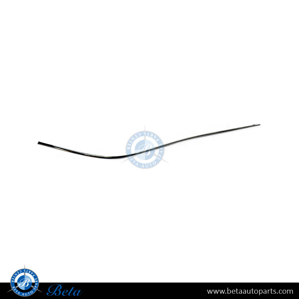 Right Side Rear Bumper Chrome Moulding for Mercedes CLK-Class W209 2003-2009 models, Part Number 2098850621