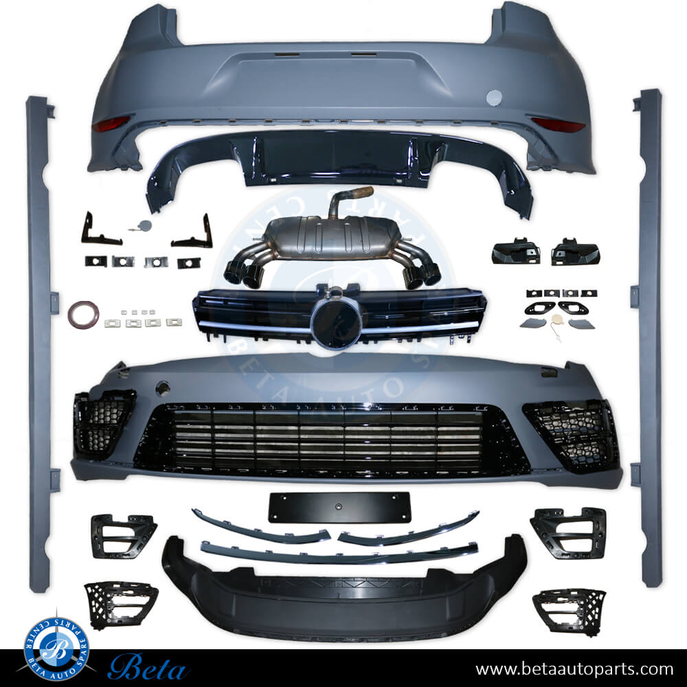 Body Kit for Volkswagen Golf 7 R 2013-2017 models