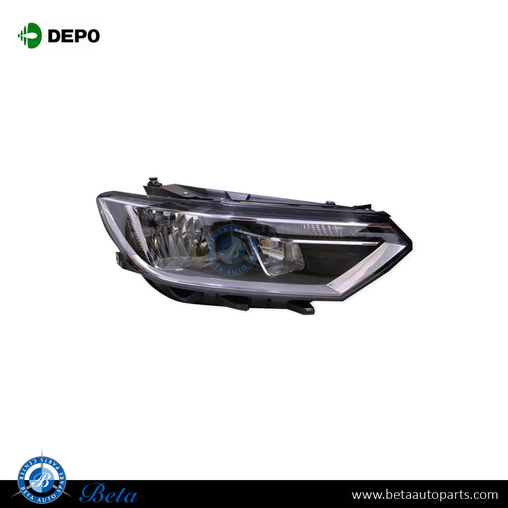 Right Side Headlamp Normal Euro Type for Volkswagen Passat 2015-2019 models, Part Number 3G1941006A