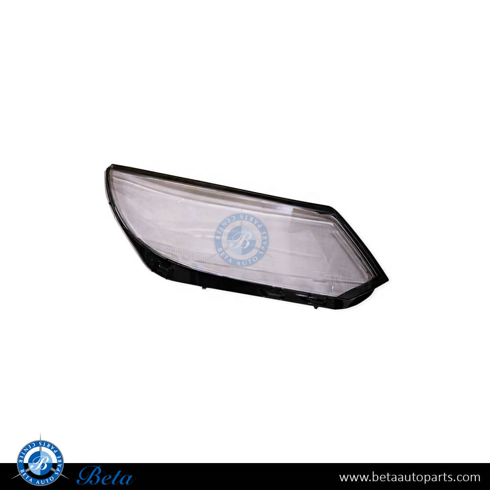 Right Side Headlamp Lens for Volkswagen Tiguan 2012-2016 models, Part Number 5N2941006