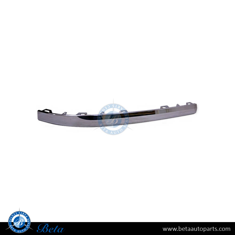 Left Side Front Bumper Chrome Moulding for Volkswagen Touareg 2015-2017 models, Part Number 7P6853253