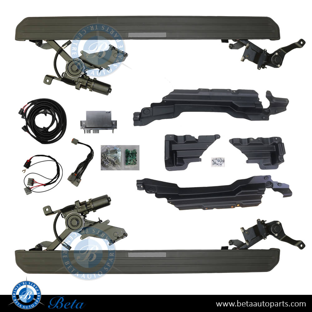 Side Steps Electric for 4Drs for Land Rover Defender 2020-Up models, Part Number VPLEP0393/VPLEP0394