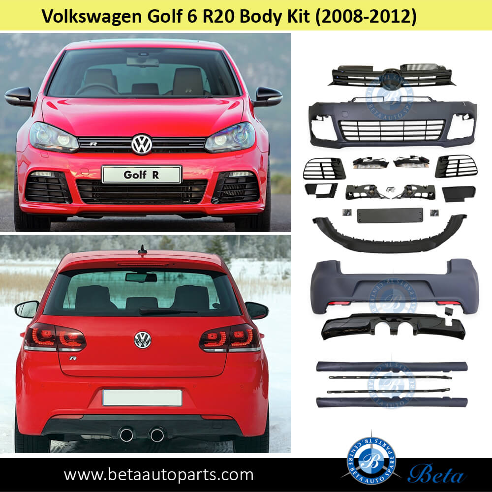 Volkswagen Golf 6 (2008-2012), Body Kit R20, China – Beta Auto Spare ...