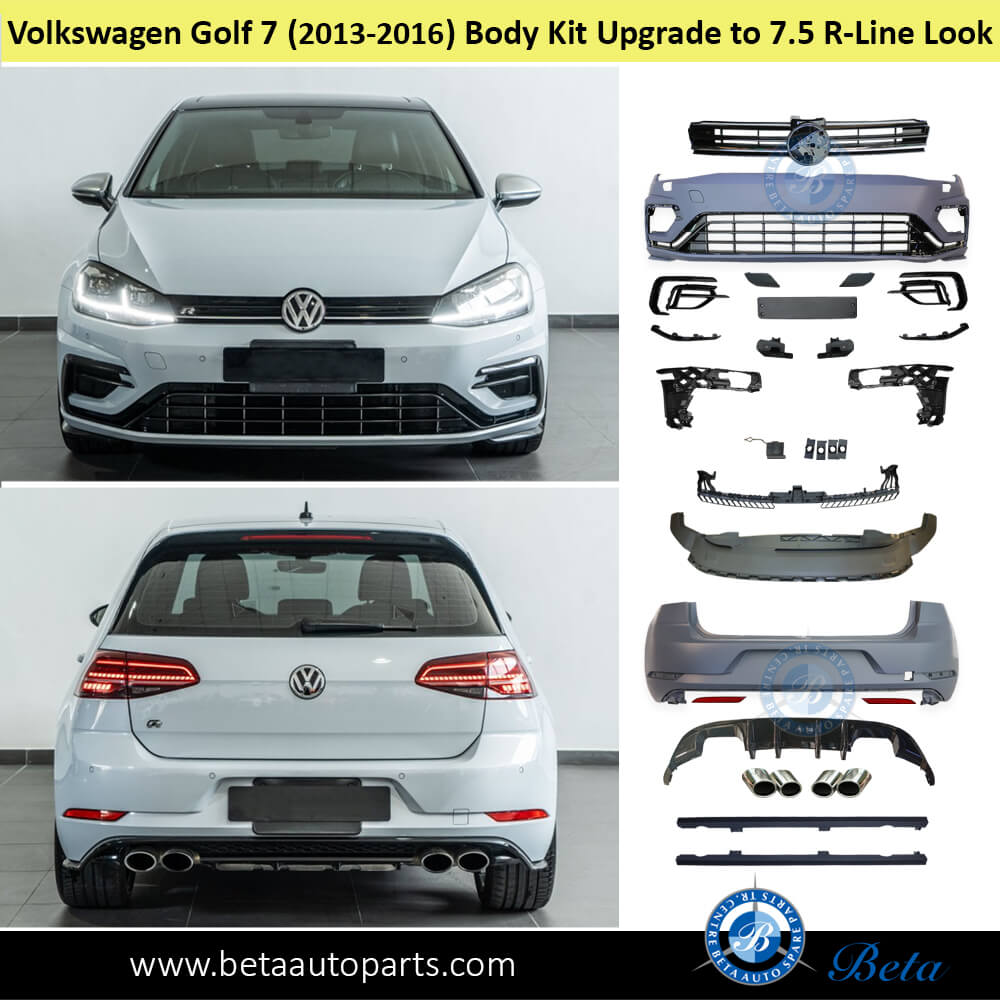 Body Kit Partes Volkswagen Golf 7 (2013-2016), Body Kit Upgrade To 7, China – Beta Auto ...