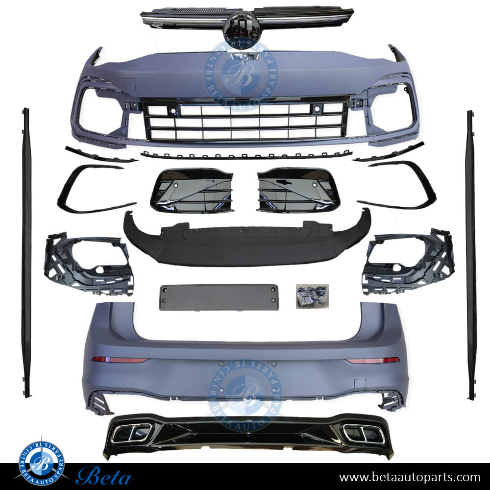 Body Kit Upgrade to R-Line Look for Volkswagen Golf 8 2020-Up models