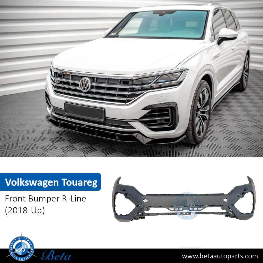 Volkswagen Touareg R-Line (2018-Up), Front Bumper, China